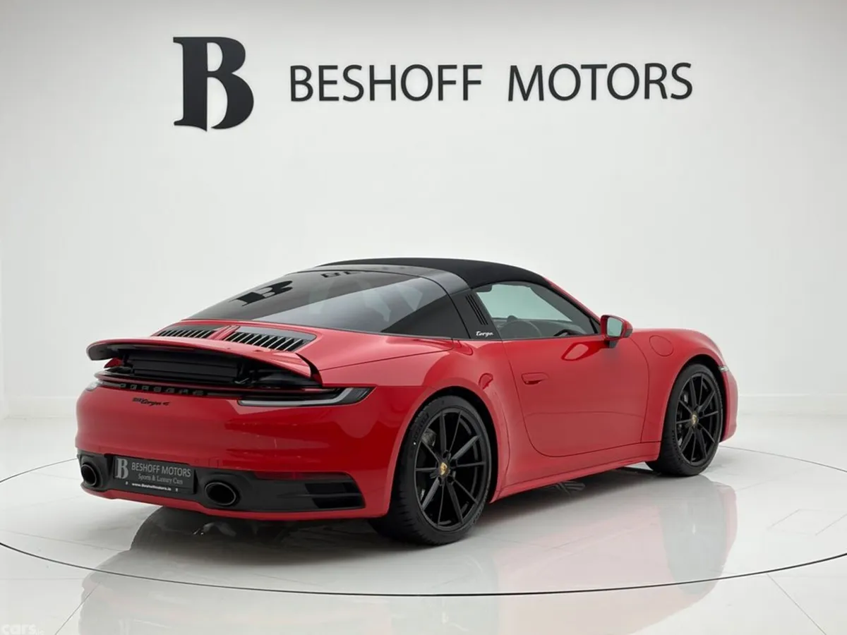 Porsche 911 Convertible, Petrol, 2023, Red