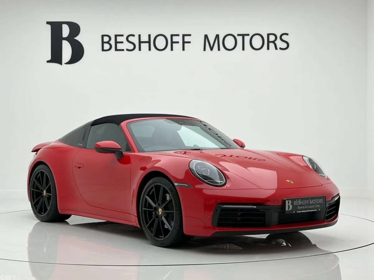 Porsche 911 Convertible, Petrol, 2023, Red