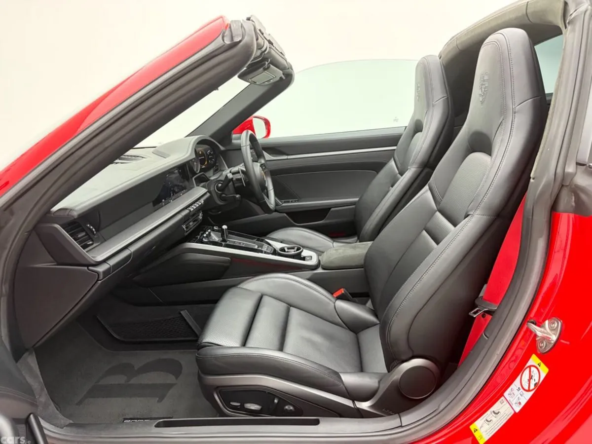 Porsche 911 Convertible, Petrol, 2023, Red