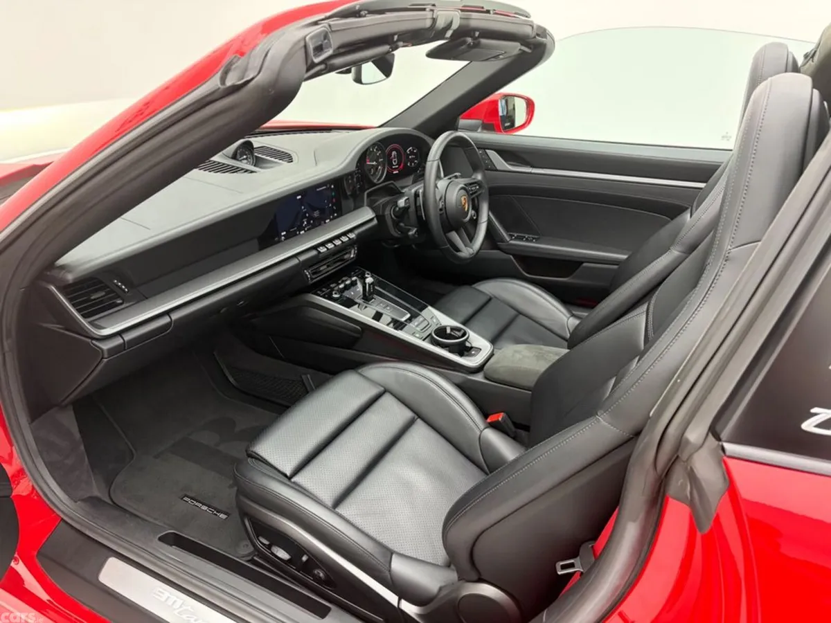 Porsche 911 Convertible, Petrol, 2023, Red