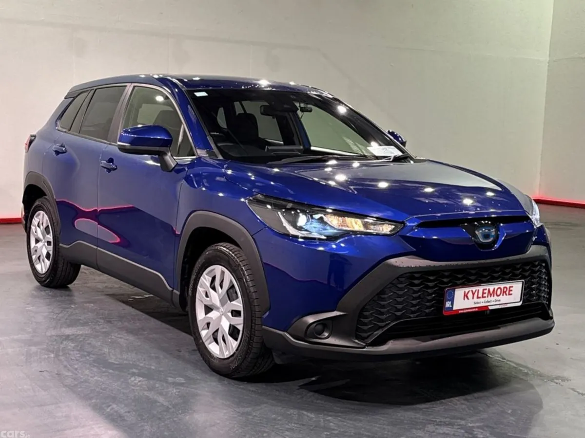 Toyota Corolla Cross SUV, Petrol Hybrid, 2023, Blue