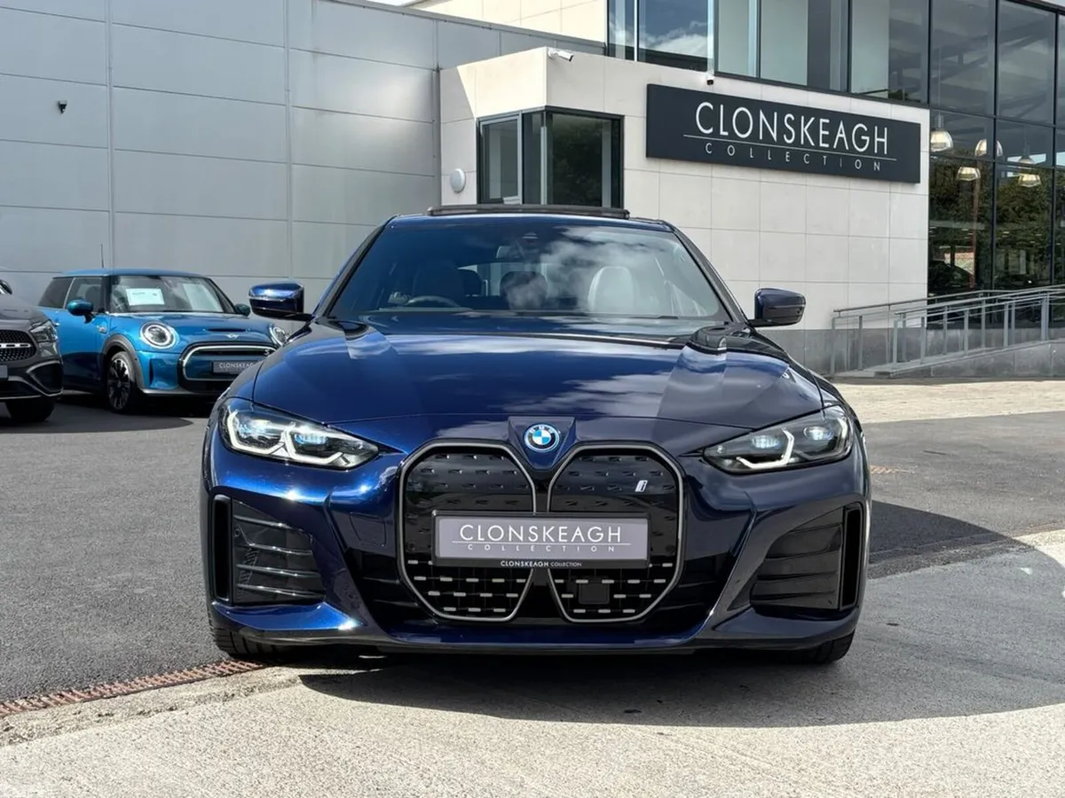 BMW i4 Coupe, Electric, 2024, Blue