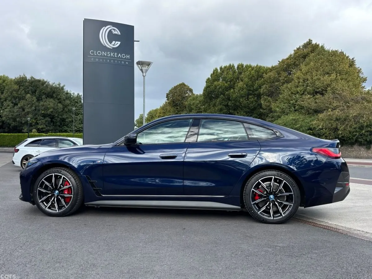BMW i4 Coupe, Electric, 2024, Blue