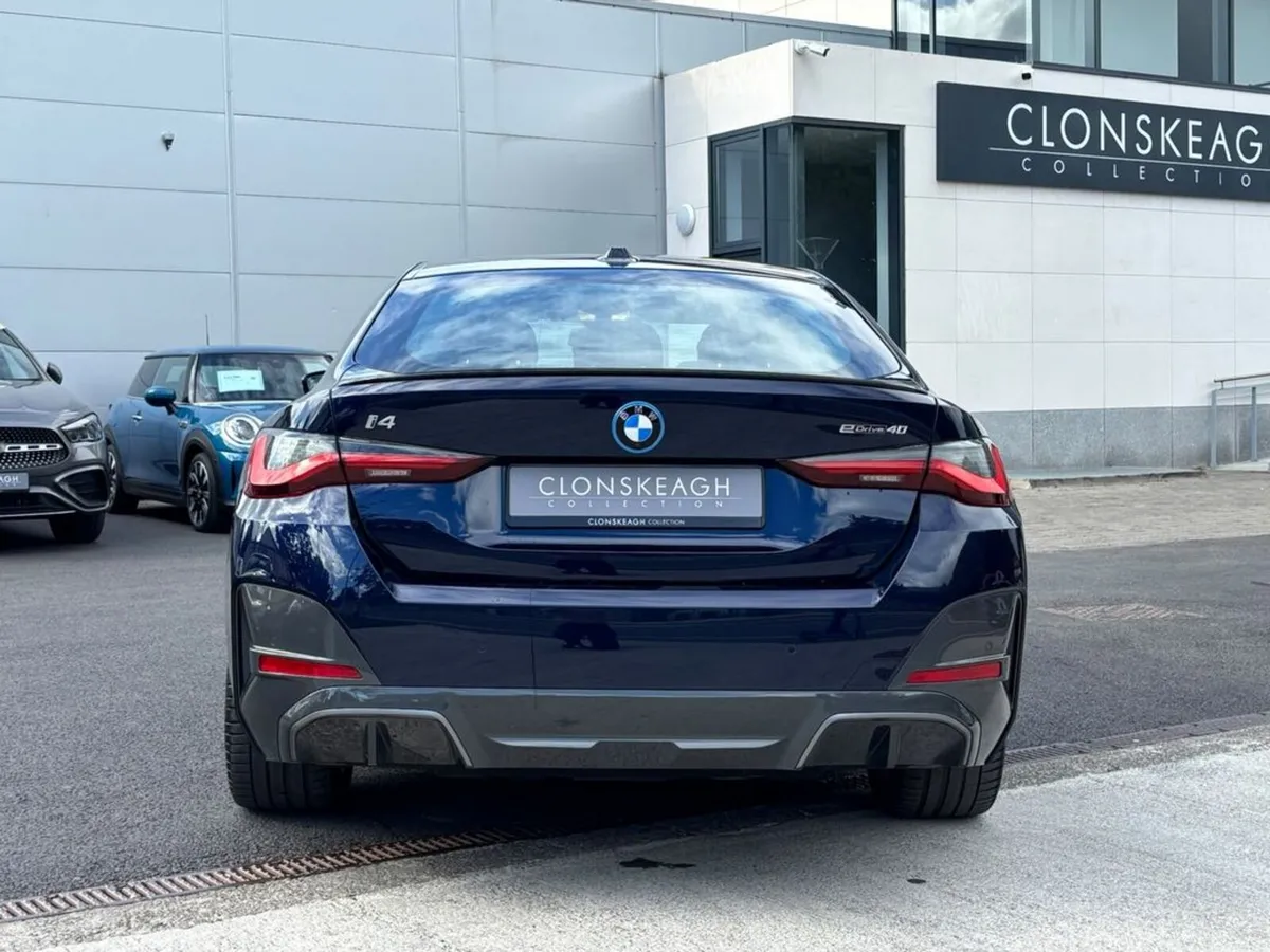 BMW i4 Coupe, Electric, 2024, Blue