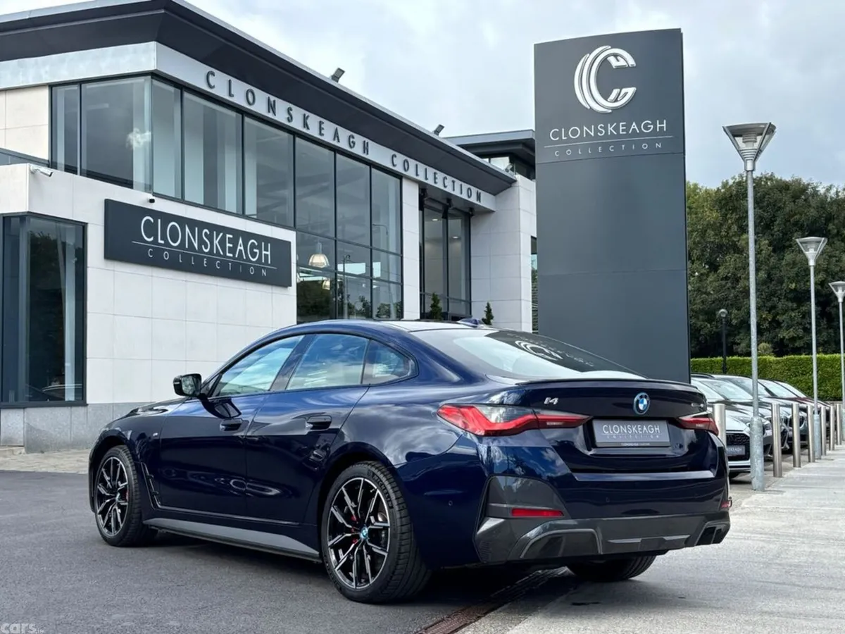 BMW i4 Coupe, Electric, 2024, Blue