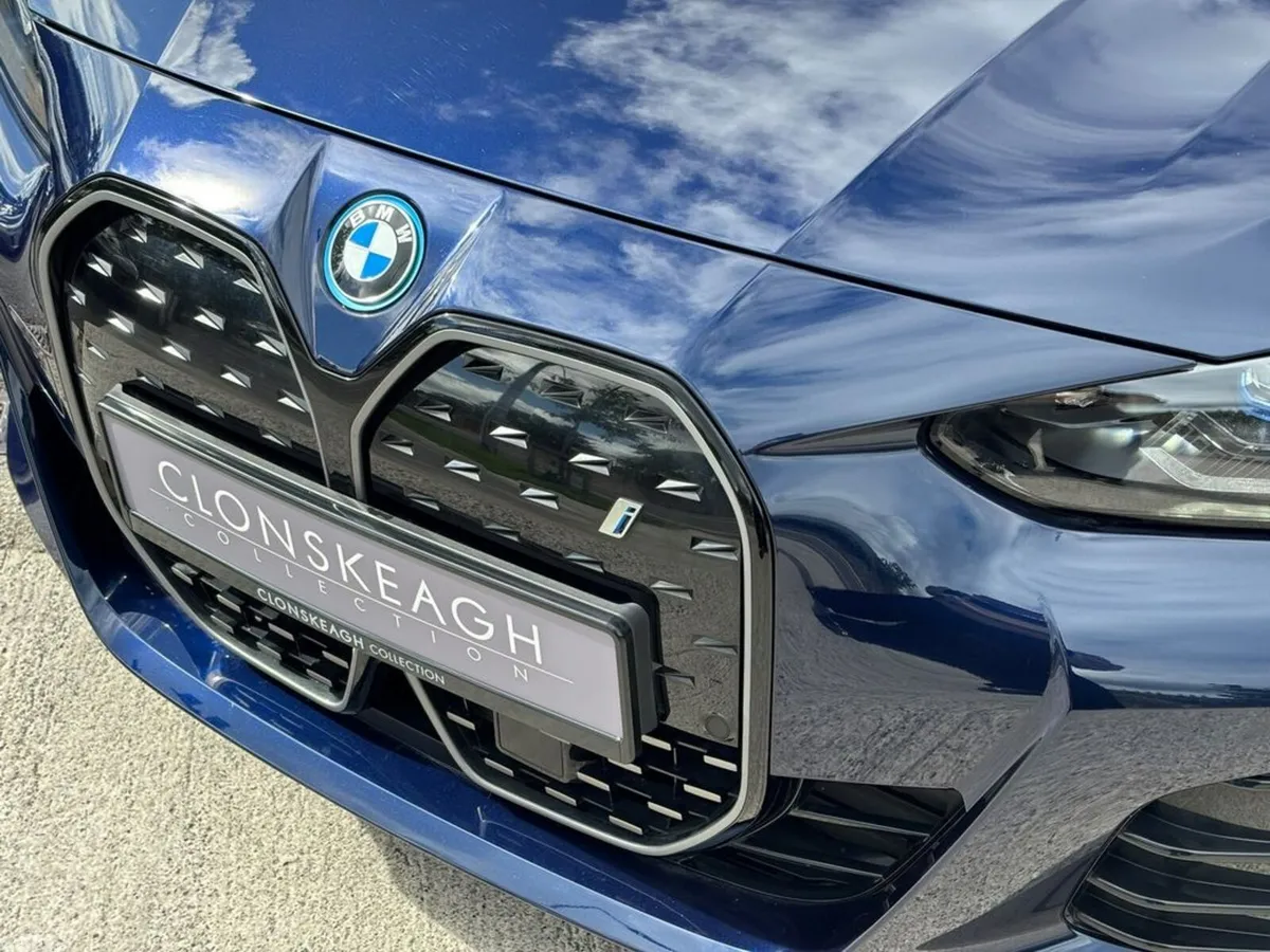 BMW i4 Coupe, Electric, 2024, Blue