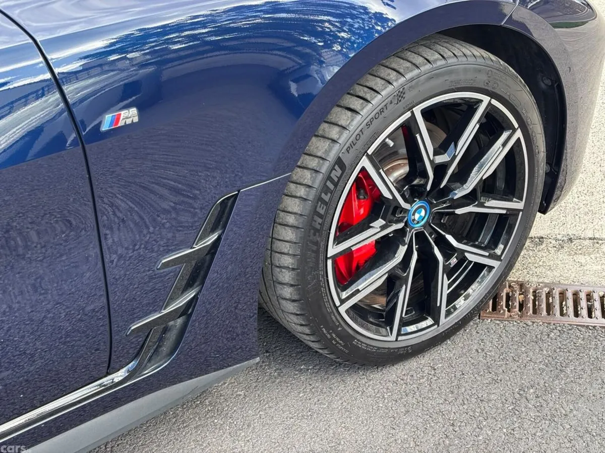 BMW i4 Coupe, Electric, 2024, Blue