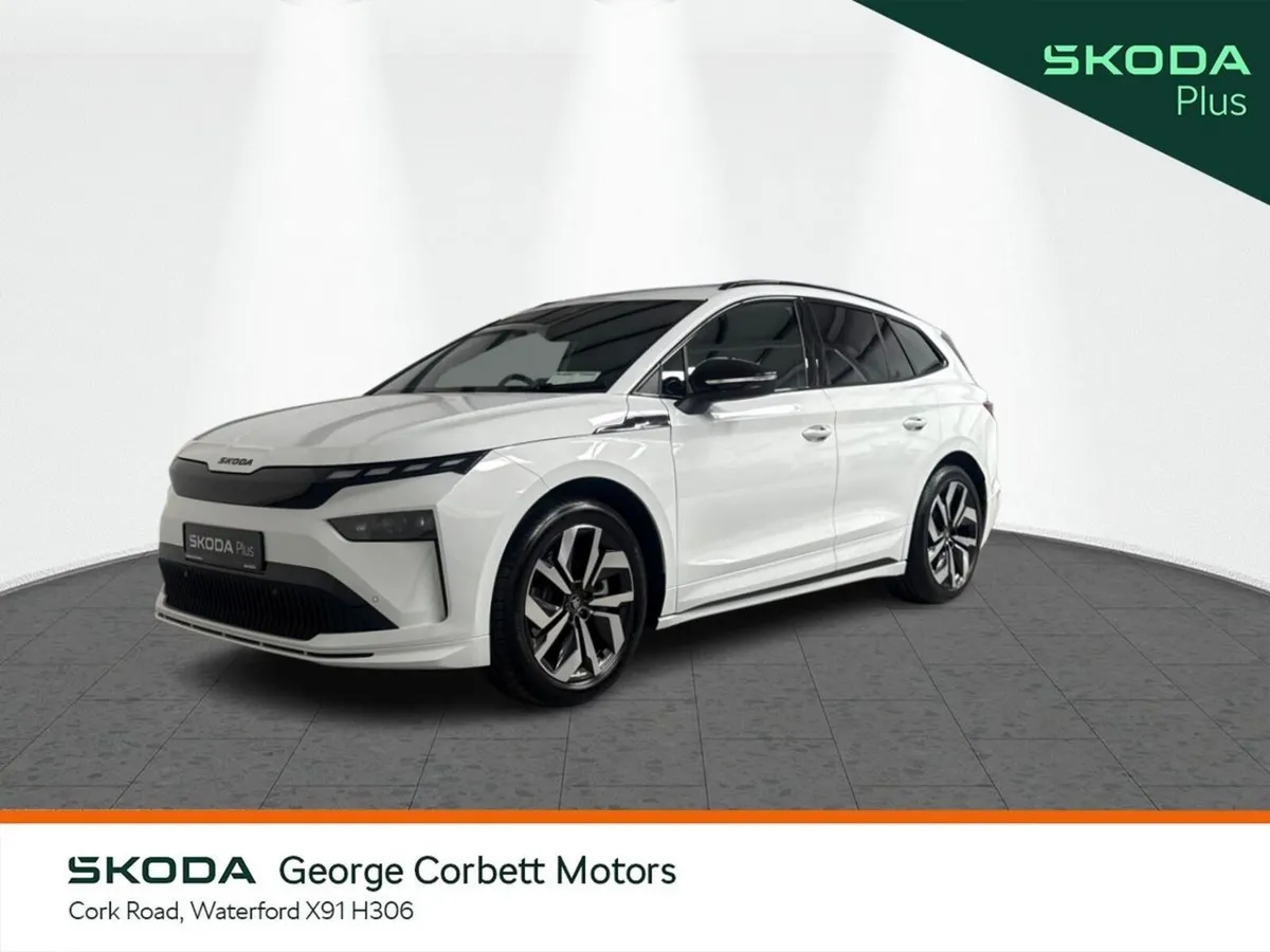 Skoda Enyaq Estate, Electric, 2026, White