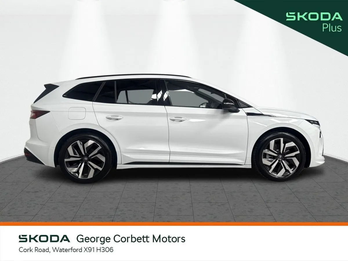 Skoda Enyaq Estate, Electric, 2026, White