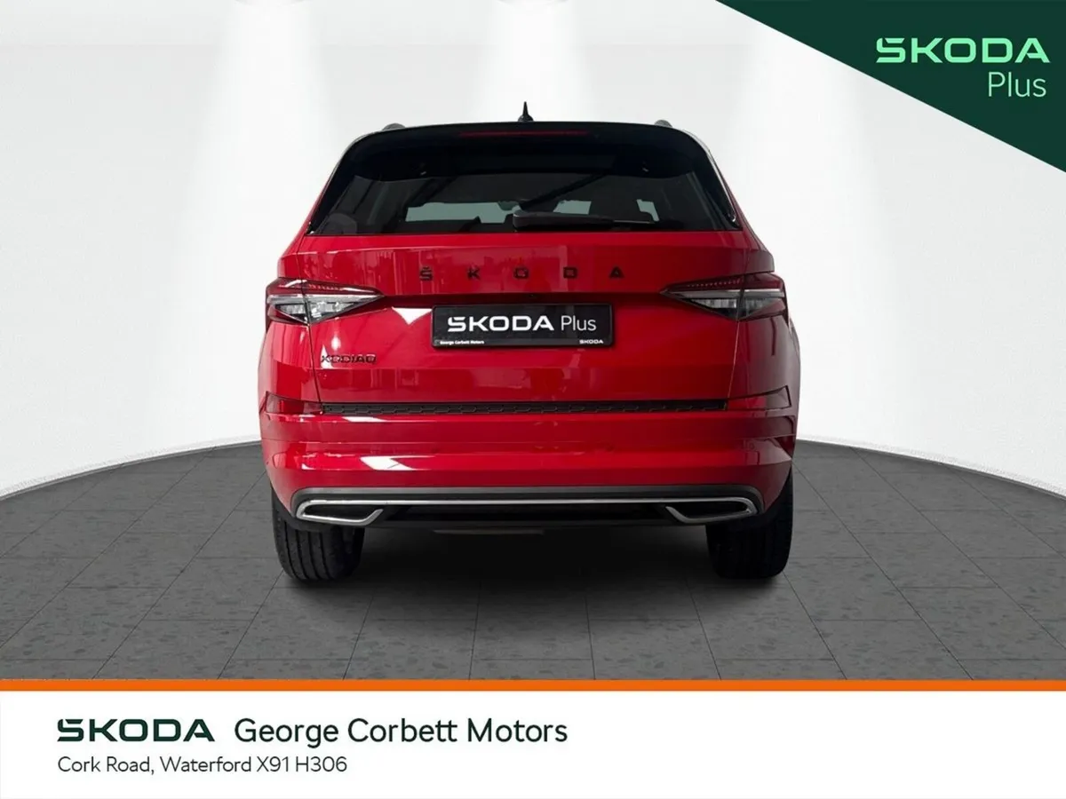 Skoda Kodiaq SUV, Diesel, 2024, Red