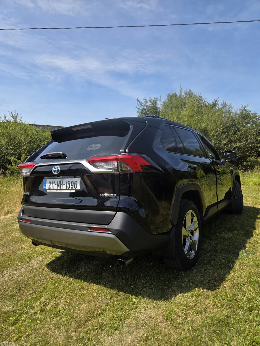 Toyota RAV4 SUV, Petrol Hybrid, 2021, Black