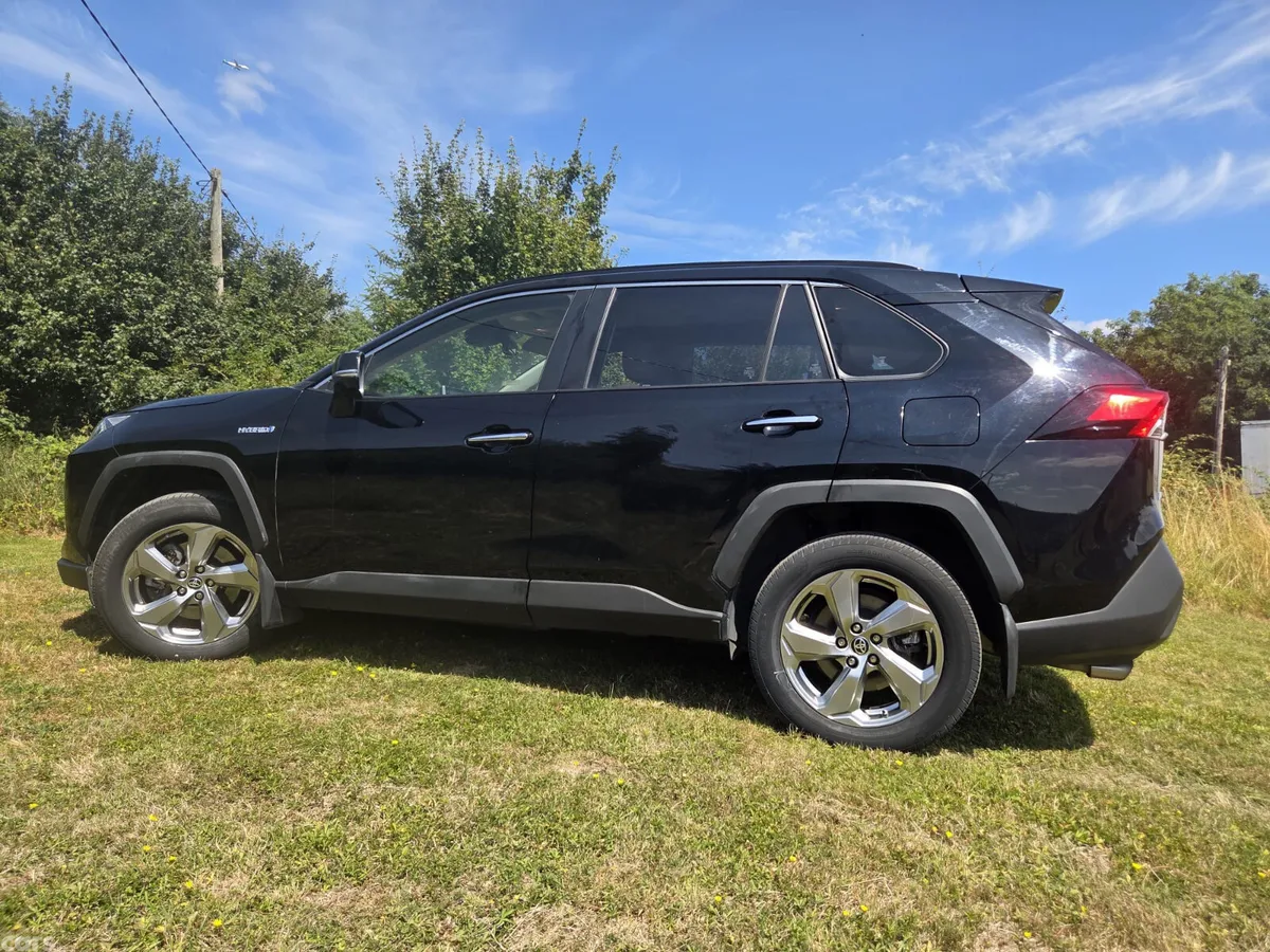 Toyota RAV4 SUV, Petrol Hybrid, 2021, Black
