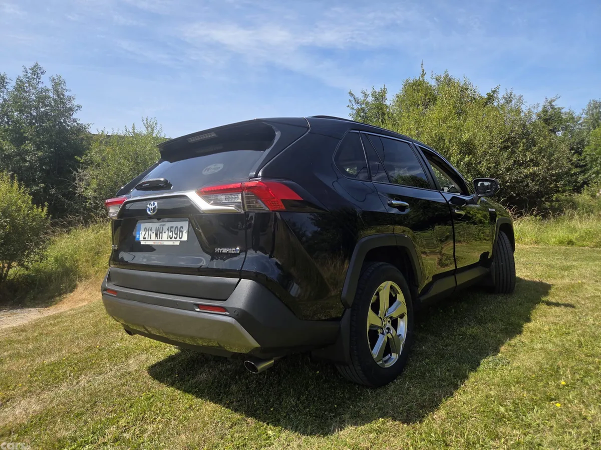 Toyota RAV4 SUV, Petrol Hybrid, 2021, Black