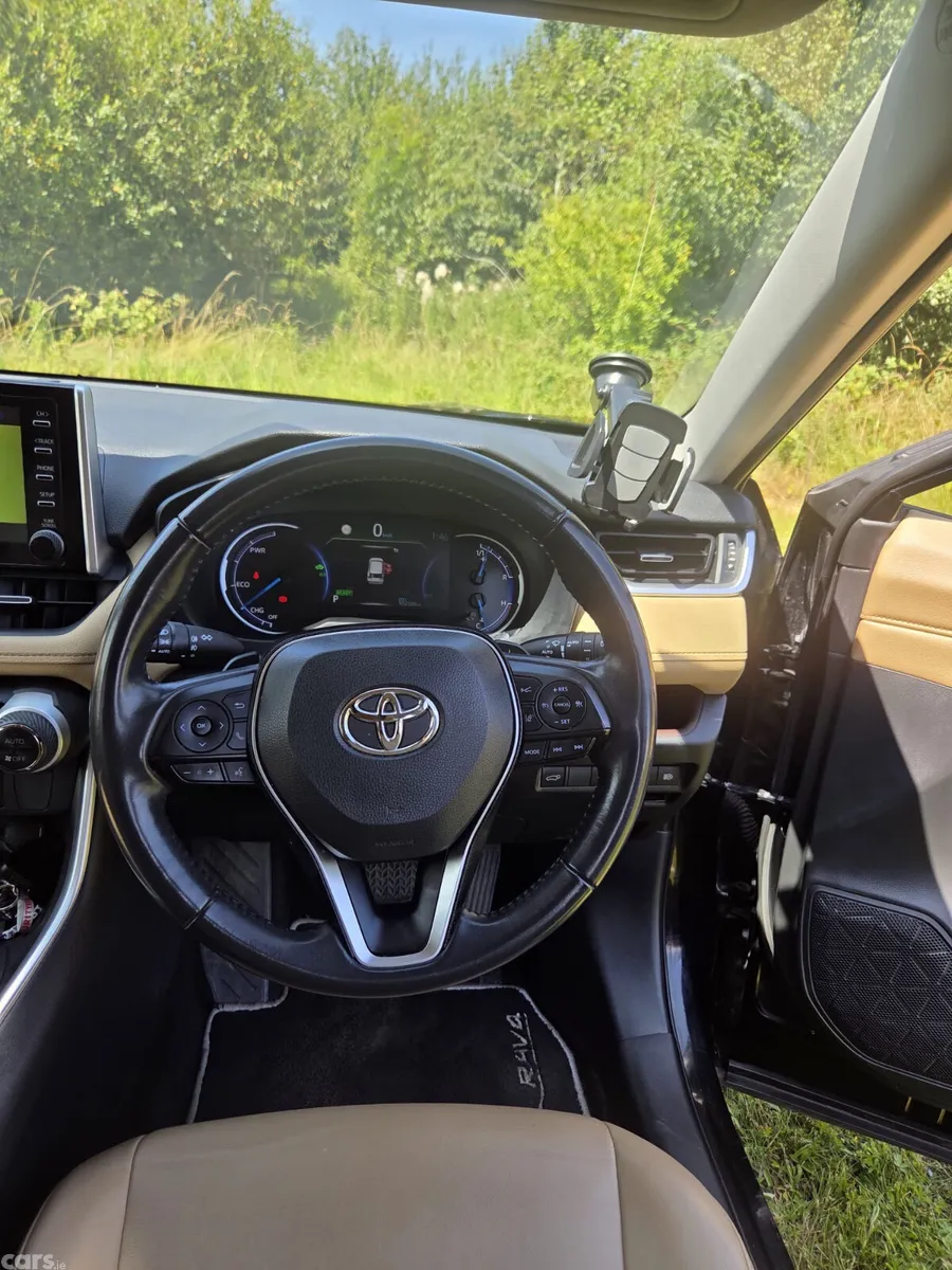 Toyota RAV4 SUV, Petrol Hybrid, 2021, Black