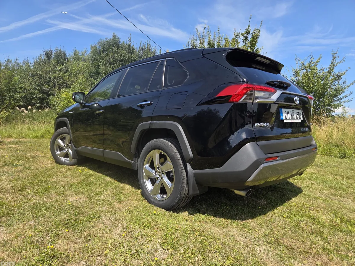 Toyota RAV4 SUV, Petrol Hybrid, 2021, Black