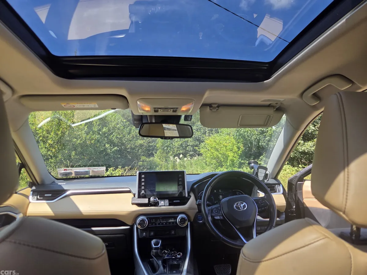 Toyota RAV4 SUV, Petrol Hybrid, 2021, Black