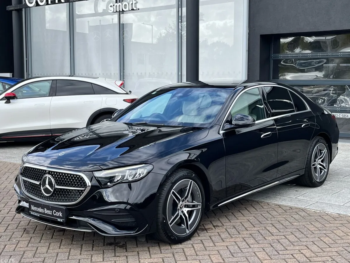 Mercedes-Benz E-Class Saloon, Diesel Plug-in Hybrid, 2026, Black