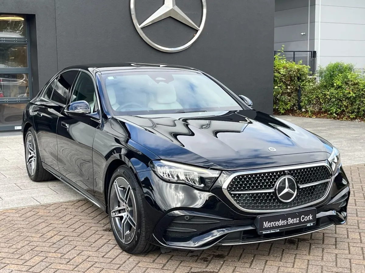 Mercedes-Benz E-Class Saloon, Diesel Plug-in Hybrid, 2026, Black