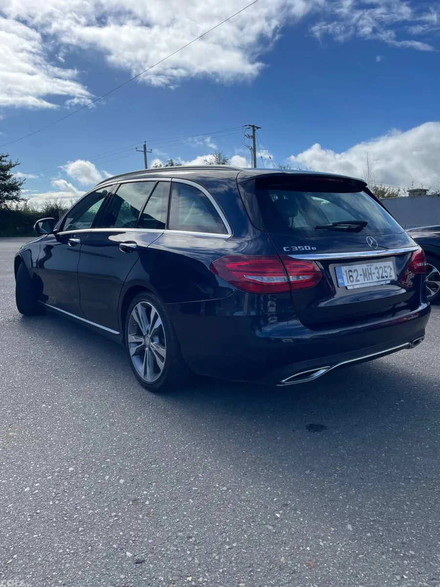 Mercedes-Benz C-Class Estate, Petrol Plug-in Hybrid, 2016, Blue