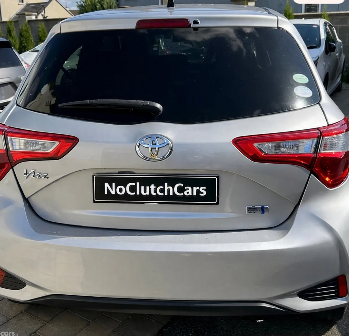 Toyota Vitz Hatchback, Petrol Hybrid, 2019, Silver