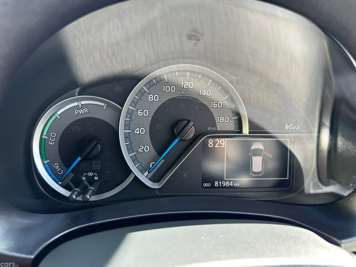Toyota Vitz Hatchback, Petrol Hybrid, 2019, Silver