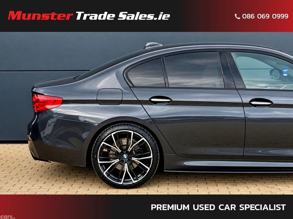 BMW 5-Series Saloon, Diesel, 2018, Grey