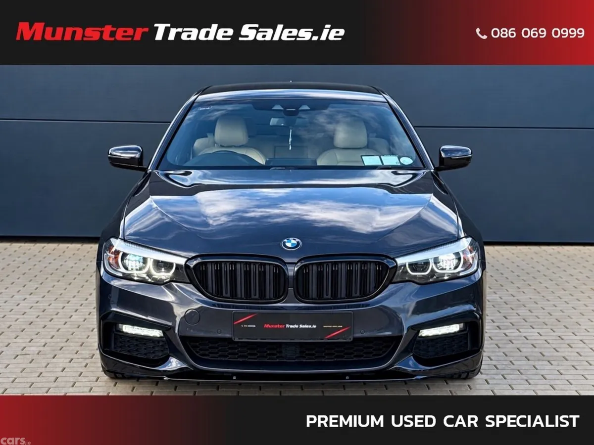 BMW 5-Series Saloon, Diesel, 2018, Grey