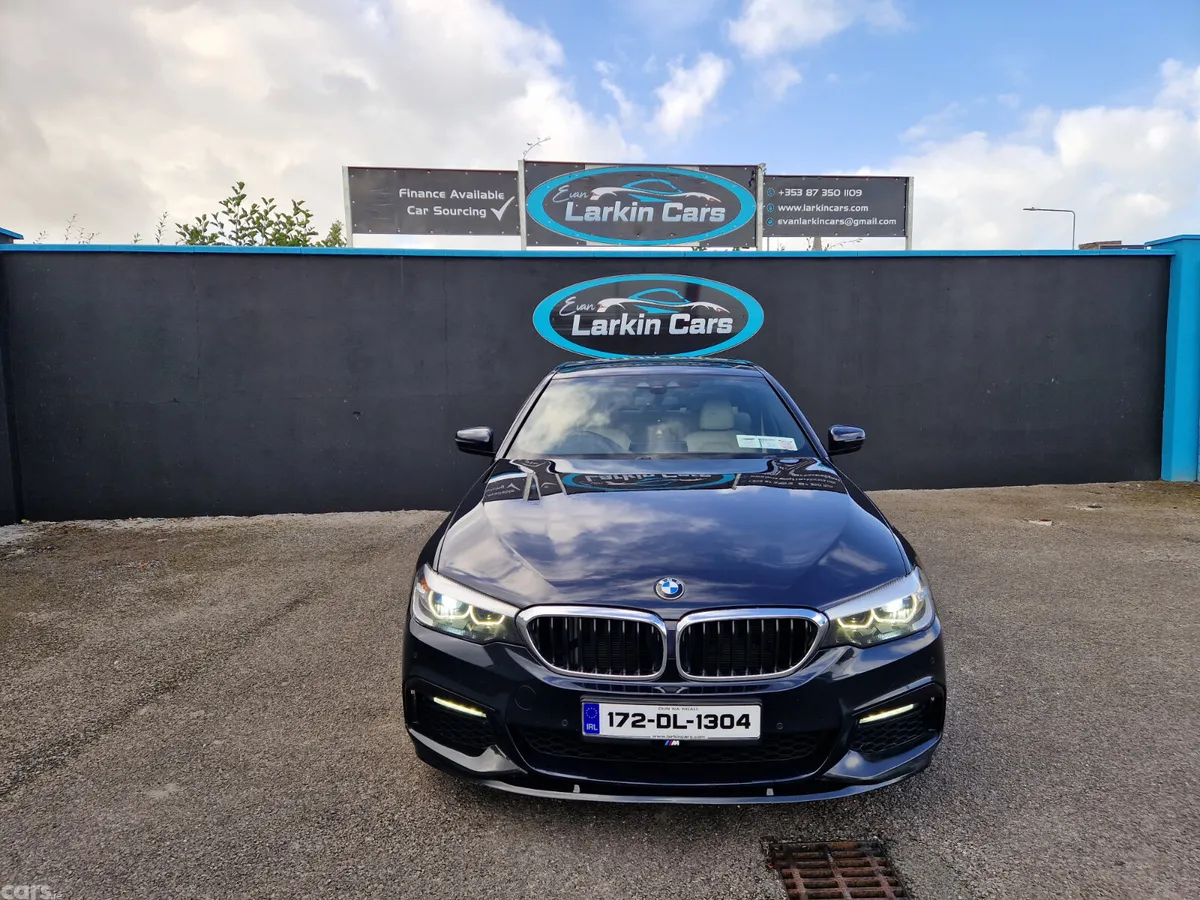 BMW 5-Series Saloon, Diesel, 2017, Black
