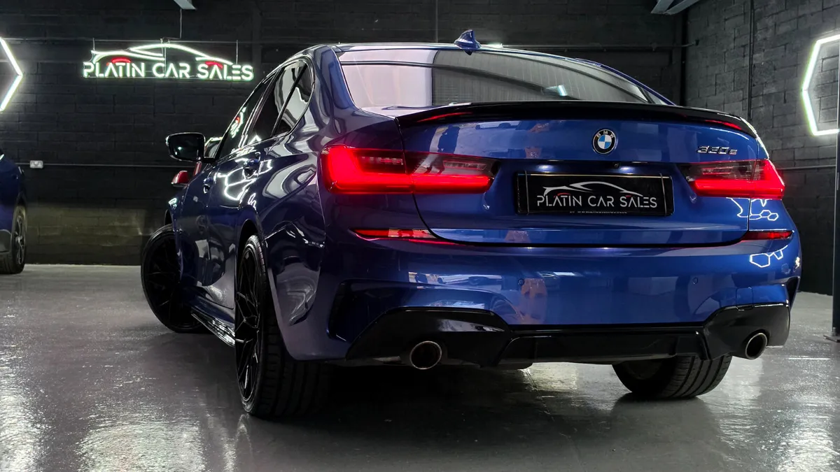 BMW 3-Series Saloon, Petrol Plug-in Hybrid, 2020, Blue