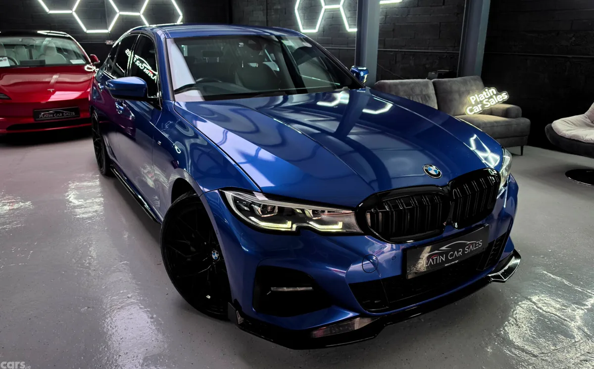 BMW 3-Series Saloon, Petrol Plug-in Hybrid, 2020, Blue