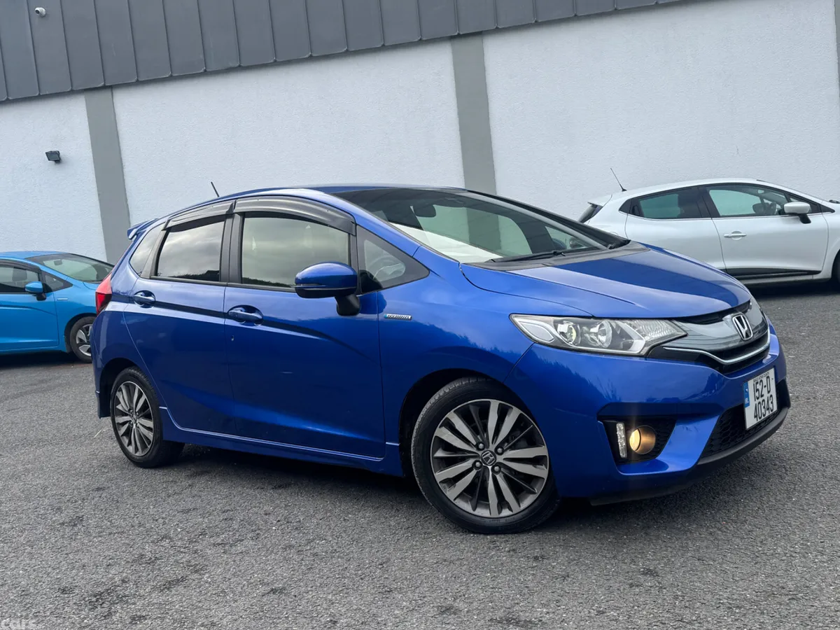 Honda Fit Hatchback, Petrol Hybrid, 2015, Blue