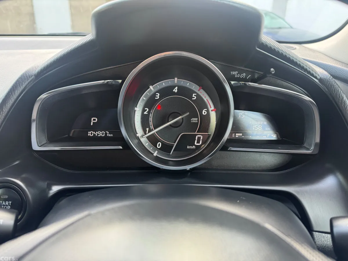 Mazda Demio Hatchback, Diesel, 2014, Red