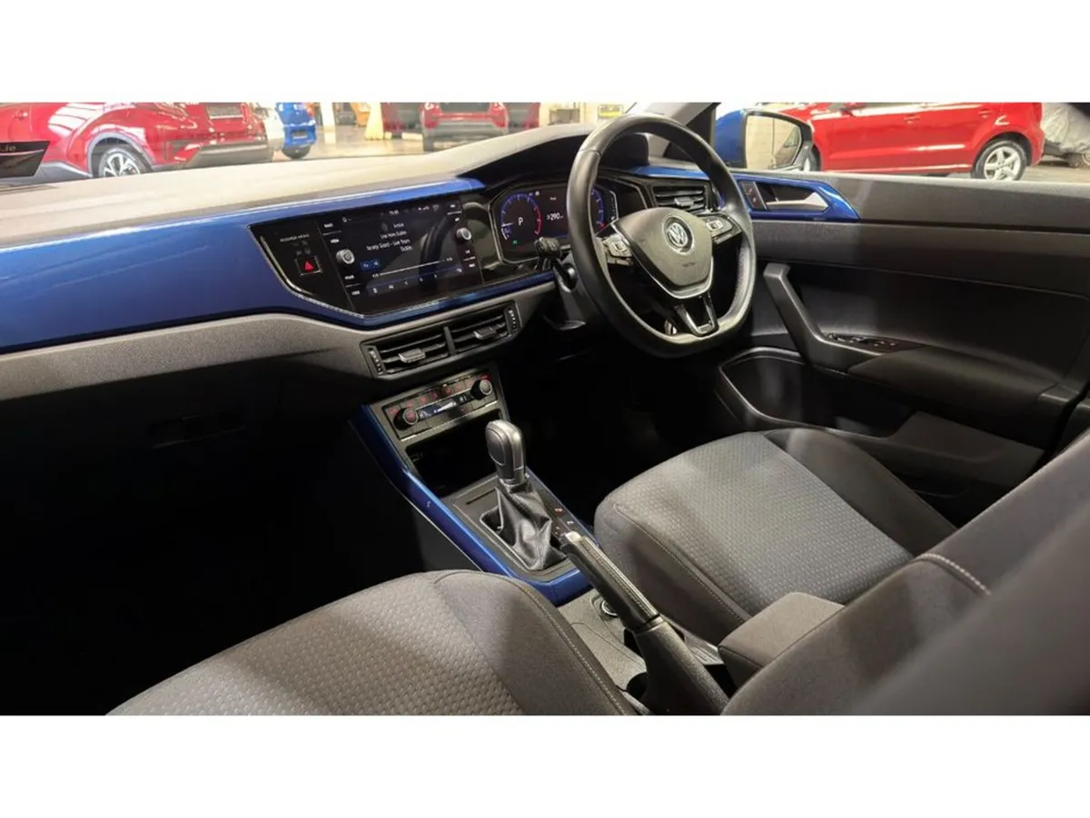 Volkswagen Polo Hatchback, Petrol, 2019, Blue