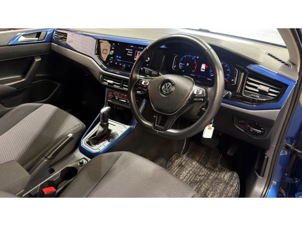 Volkswagen Polo Hatchback, Petrol, 2019, Blue