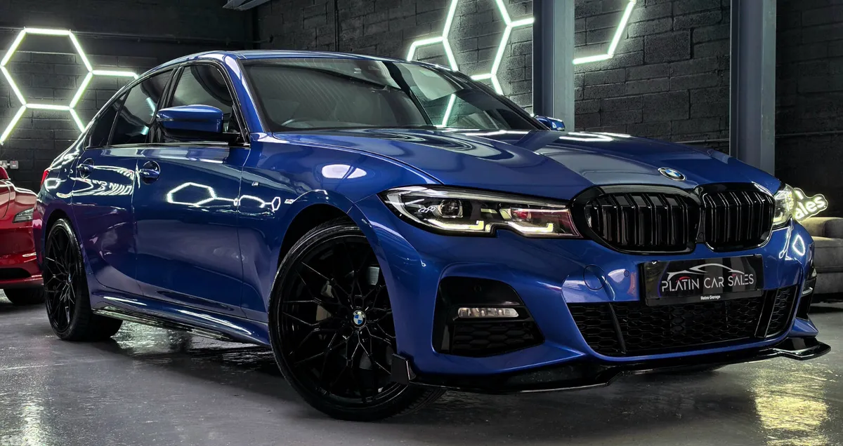 BMW 3-Series Saloon, Petrol Plug-in Hybrid, 2020, Blue
