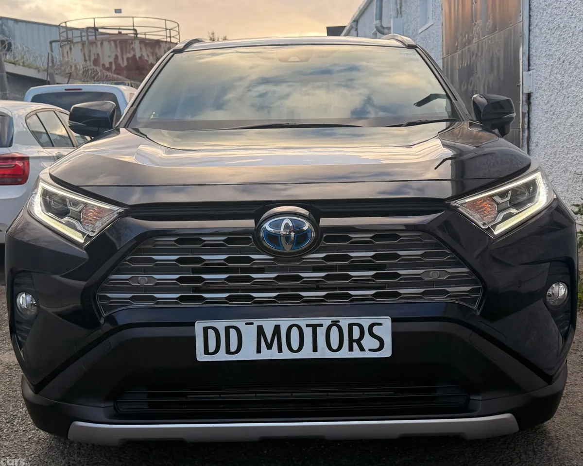 Toyota RAV4 SUV, Petrol Hybrid, 2021, Black