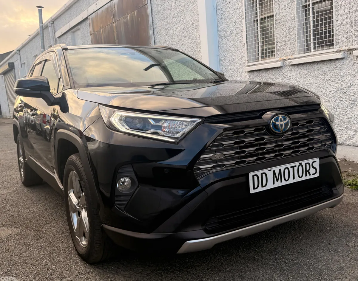 Toyota RAV4 SUV, Petrol Hybrid, 2021, Black
