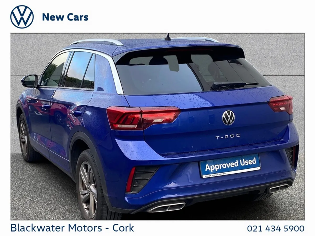 Volkswagen T-Roc SUV, Petrol, 2023, Blue
