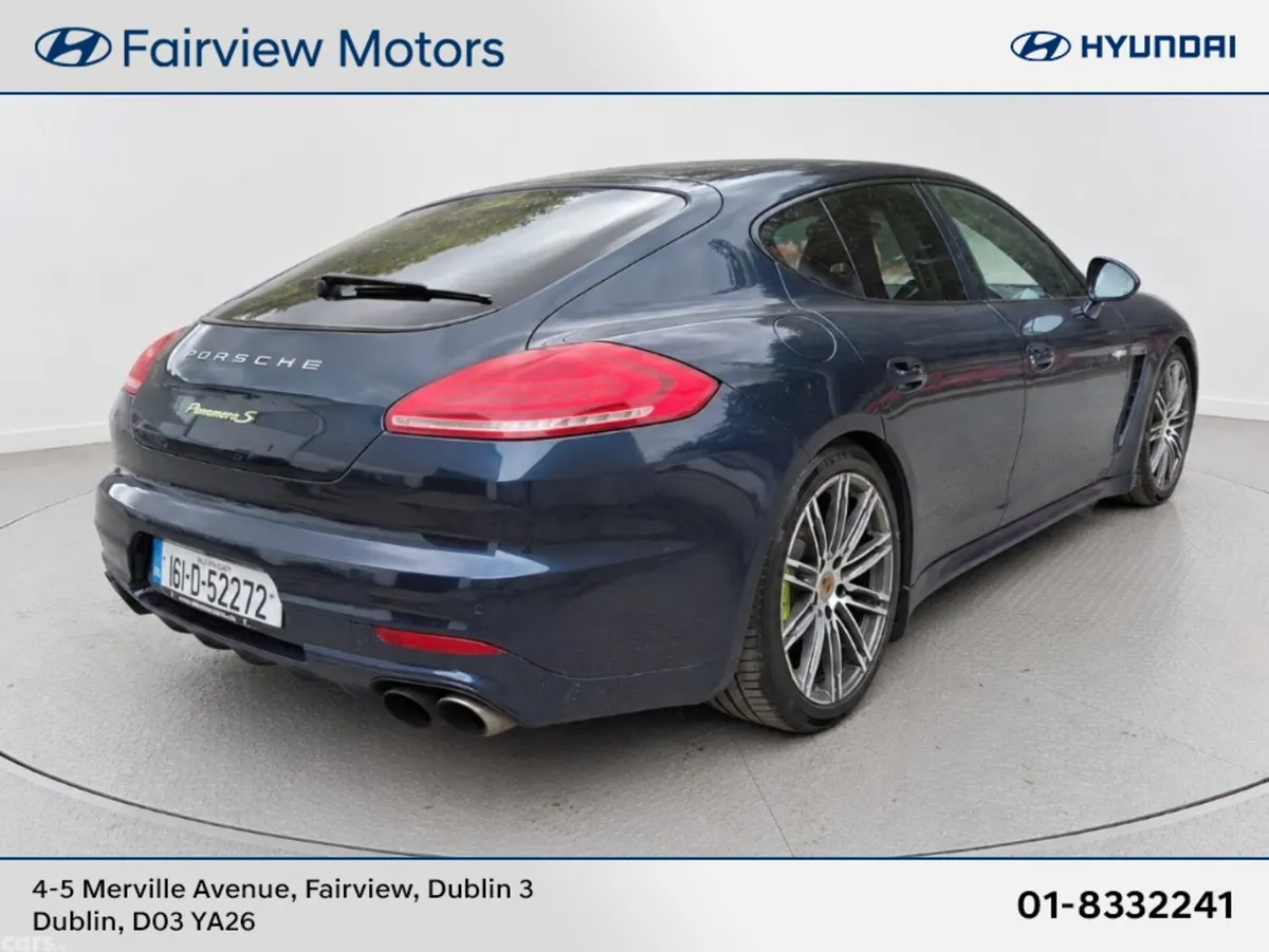 Porsche Panamera Hatchback, Petrol Plug-in Hybrid, 2016, Blue