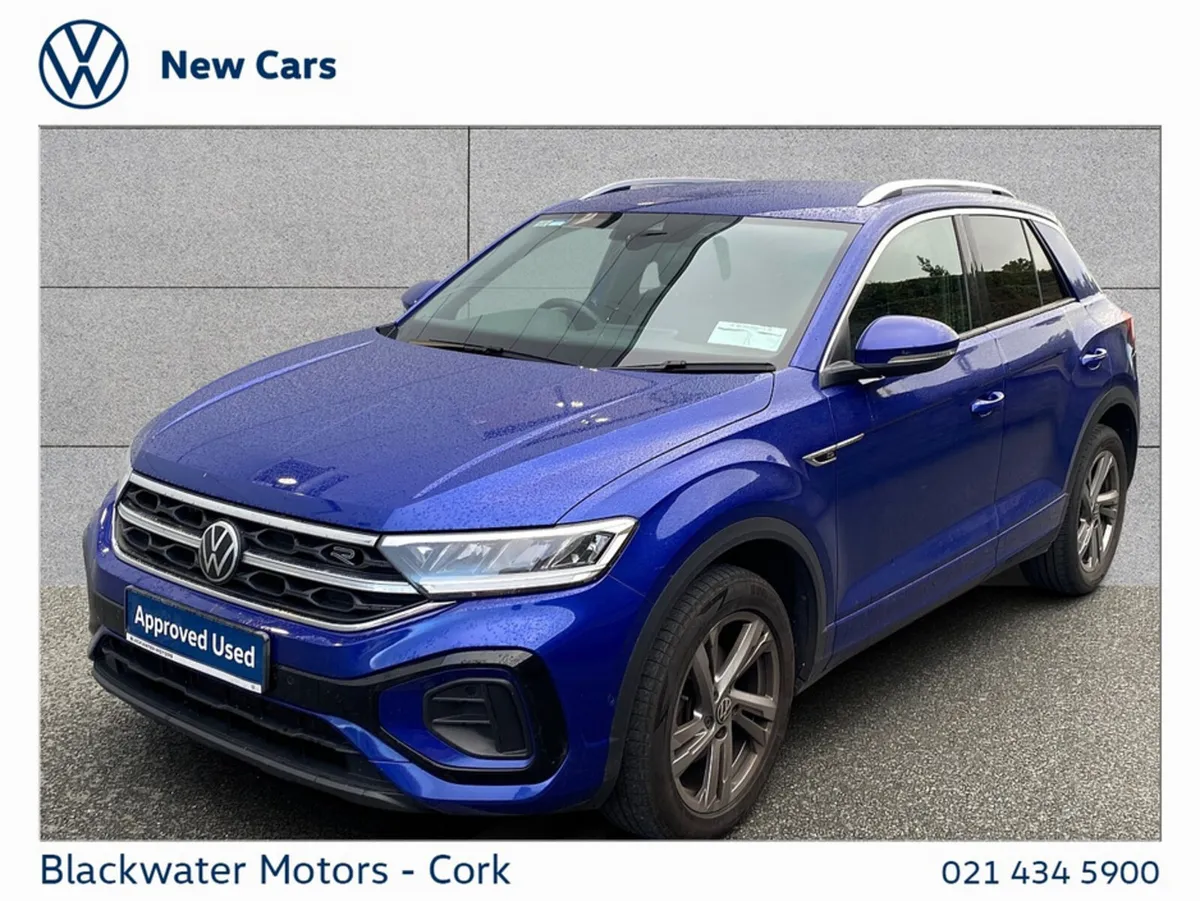 Volkswagen T-Roc SUV, Petrol, 2023, Blue