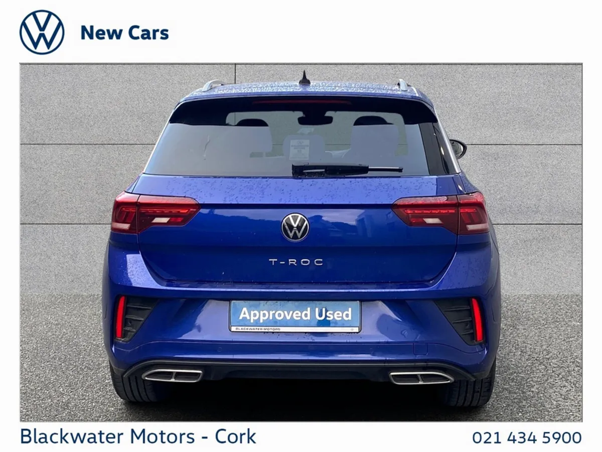 Volkswagen T-Roc SUV, Petrol, 2023, Blue