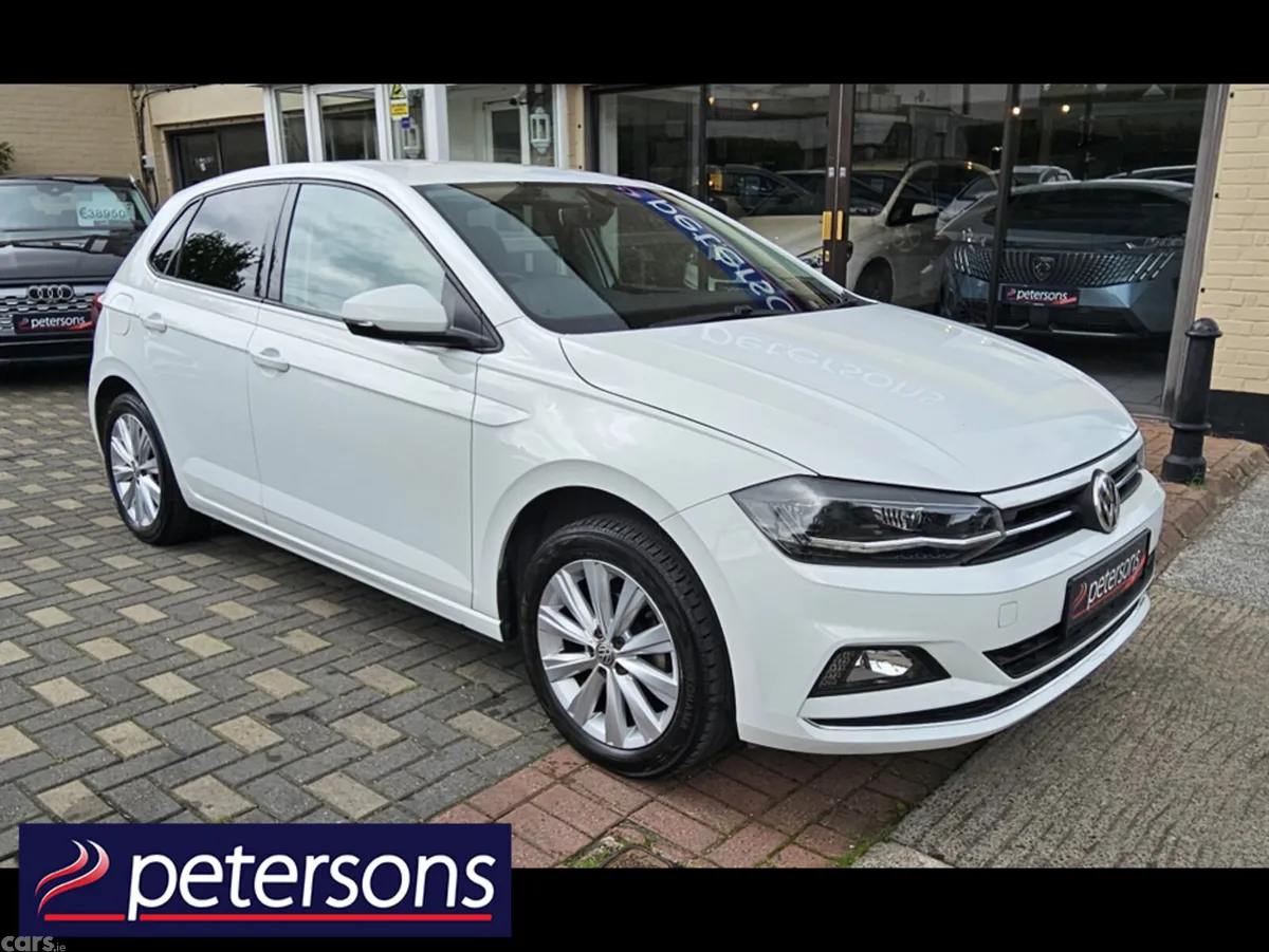 Volkswagen Polo Hatchback, Petrol, 2018, White