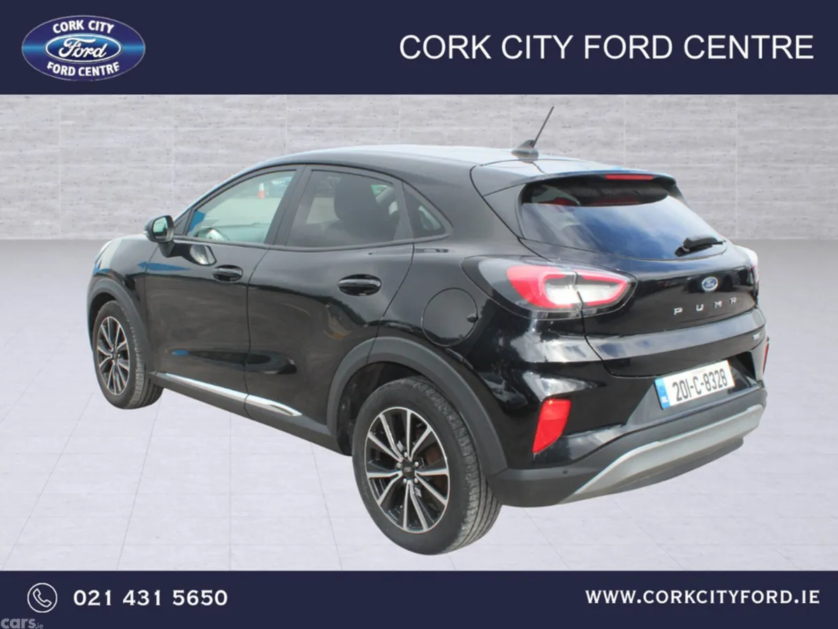 Ford Puma MPV, Petrol Hybrid, 2020, Black