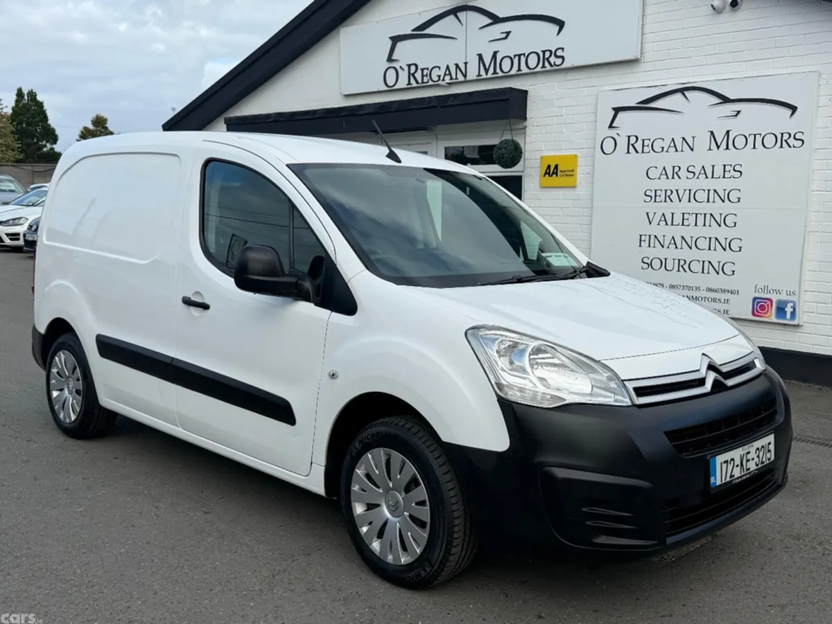 Citroen Berlingo Van, Diesel, 2017, White