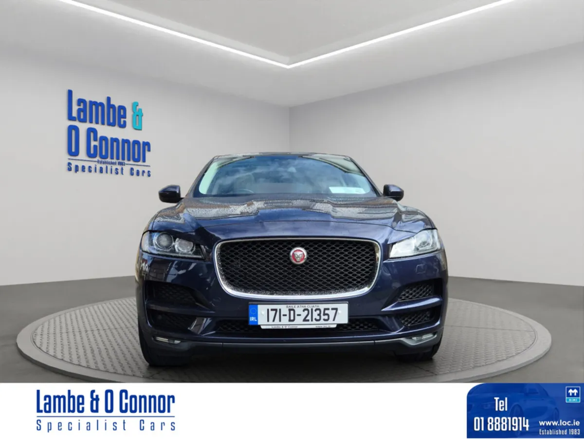 Jaguar F-Pace SUV, Diesel, 2017, Blue