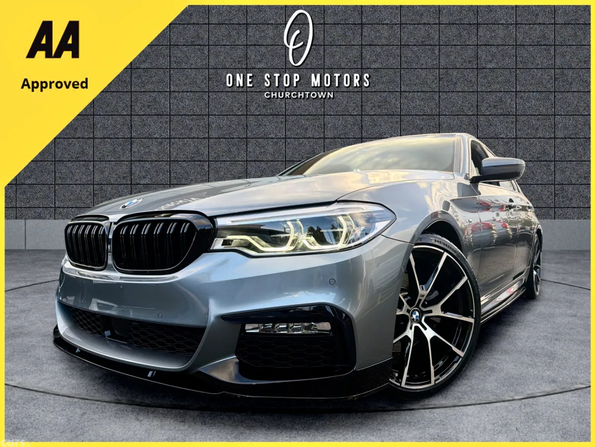 BMW 5-Series Saloon, Diesel, 2018, Grey