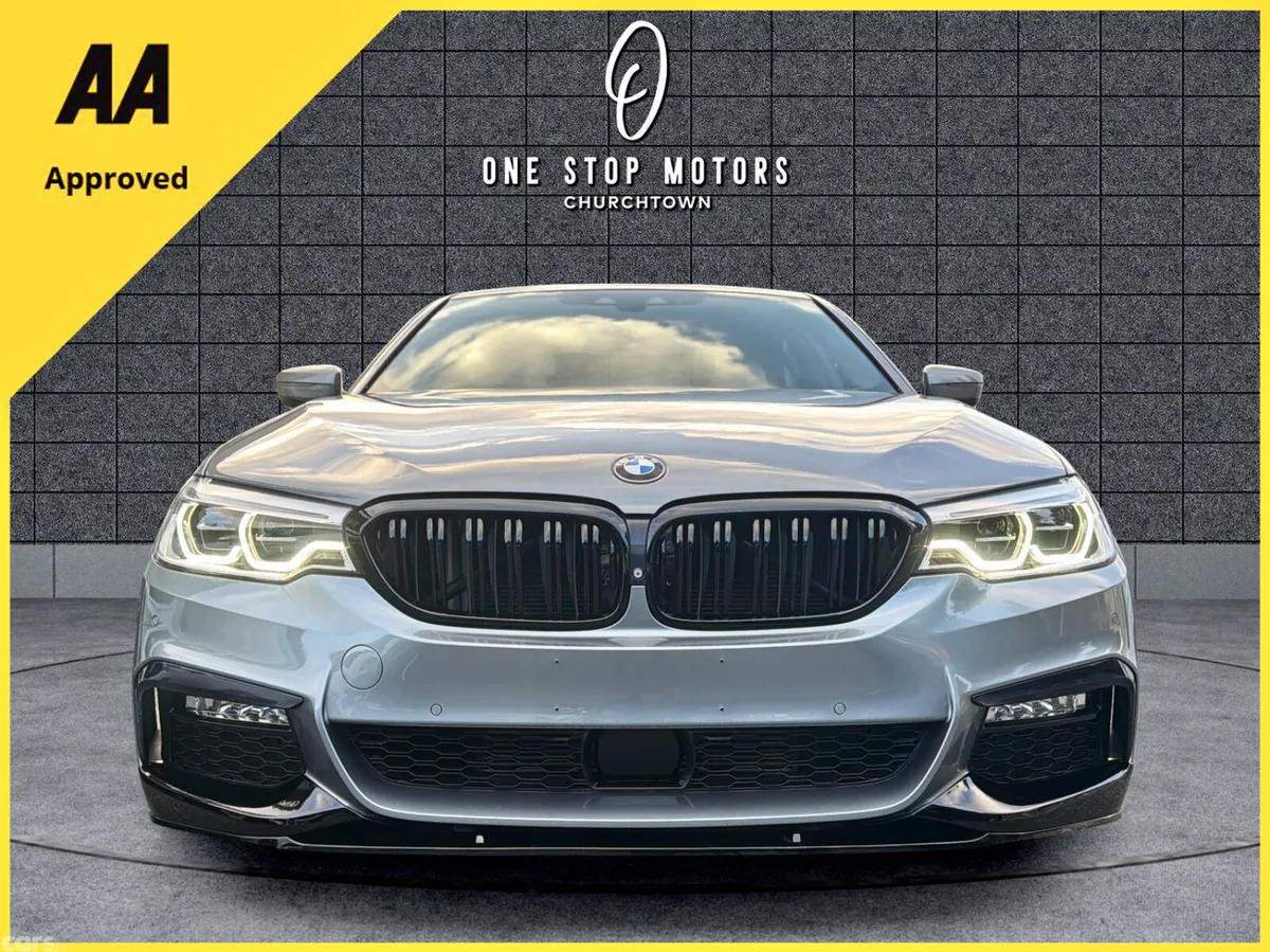 BMW 5-Series Saloon, Diesel, 2018, Grey