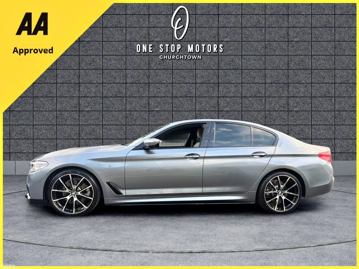 BMW 5-Series Saloon, Diesel, 2018, Grey