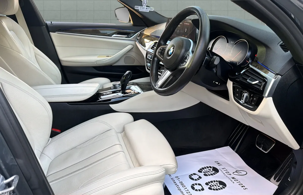 BMW 5-Series Saloon, Diesel, 2018, Grey