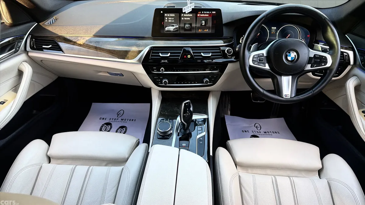 BMW 5-Series Saloon, Diesel, 2018, Grey